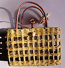 Recycled Basket Bag