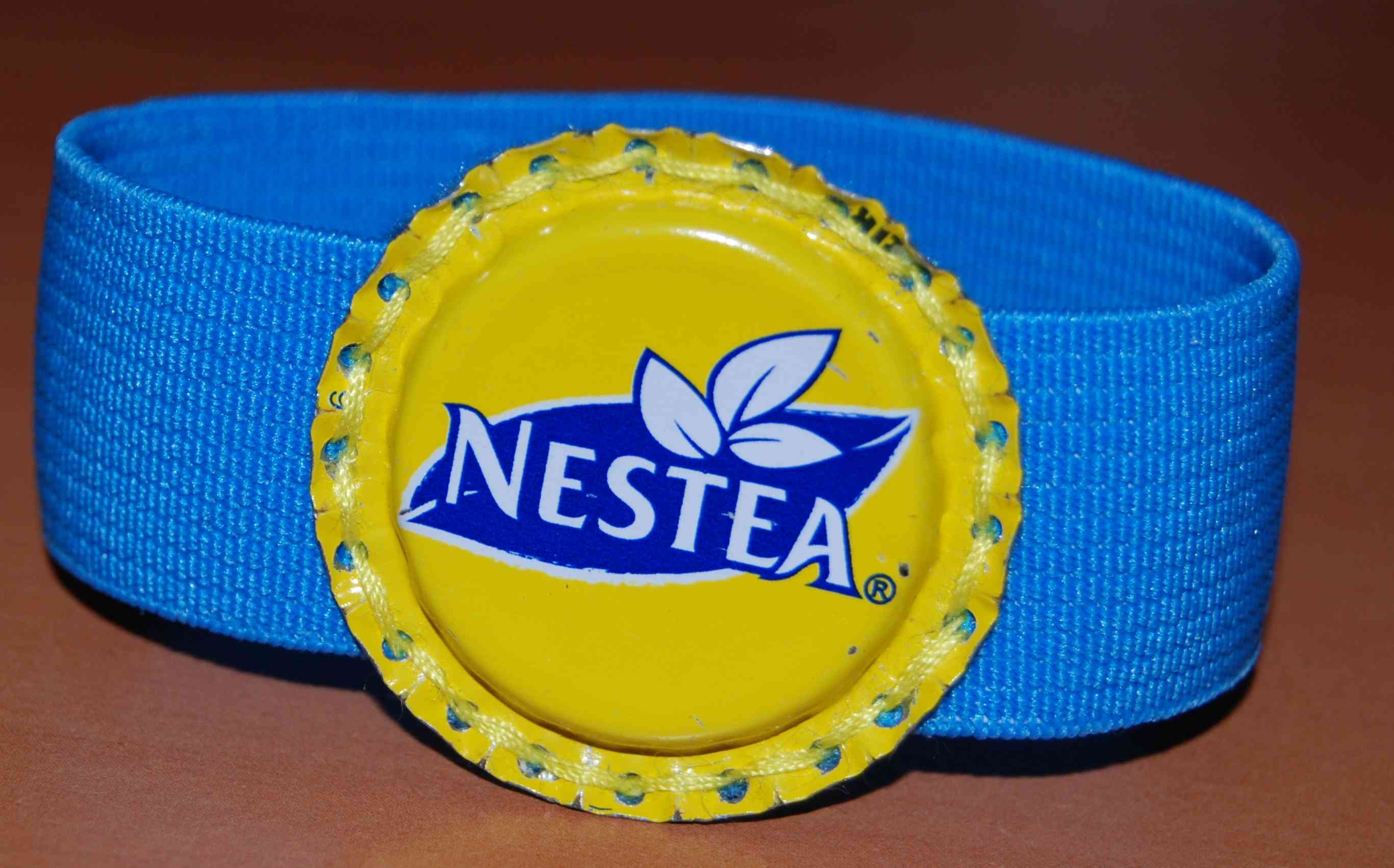 Nestea Lemon Bottlecap Bracelet