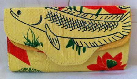 Eco-friendly Fish Lady Purse