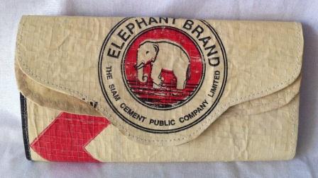 Eco-friendly Cement Lady Purse, ethically handmade