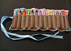 Fabric Crayon Roll