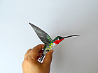 hummingbird art paper mache bird sculpture bird ornaments