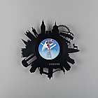 "LONDON" VINYL clock 