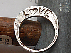 Love Nickel Ring