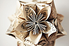 Music Note Kusudama Flower Ball Origami